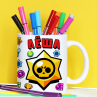 Кружка Brawl Stars с именем Лёша Фото № 1
